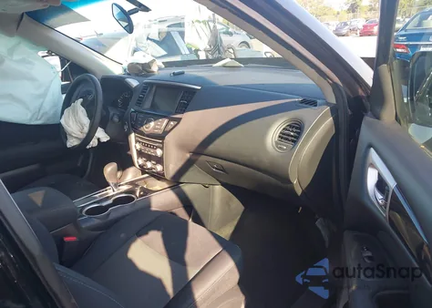 2017 Nissan Pathfinder S из США, поврежденный, VIN 5N1DR2MN5HC905168